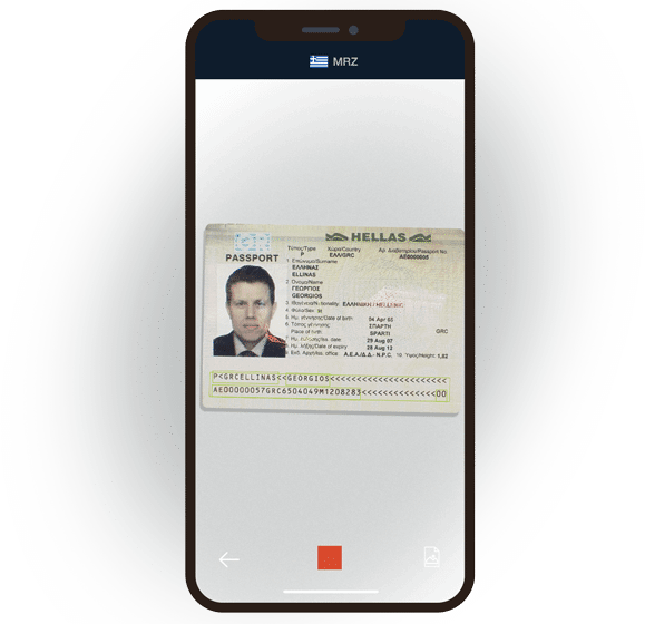 How MRZ scanning works